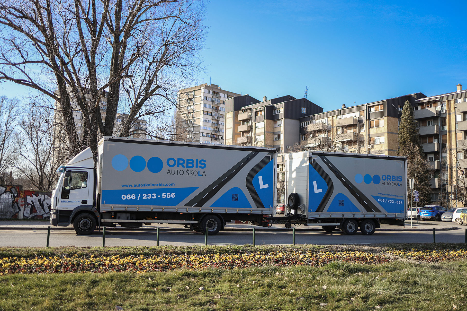 Auto skola Orbis Novi Sad Kamion