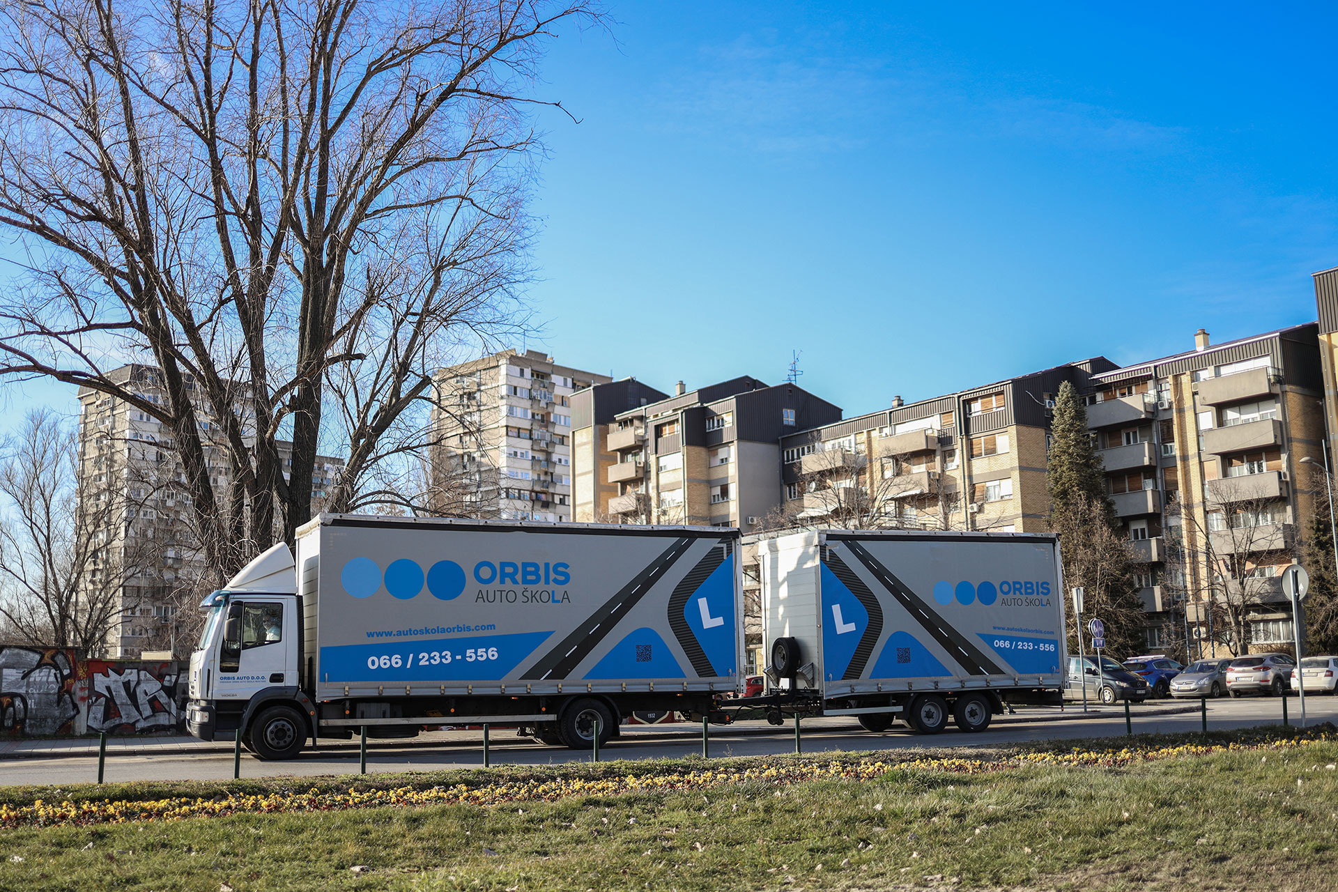 Auto skola Orbis Novi Sad Kamion